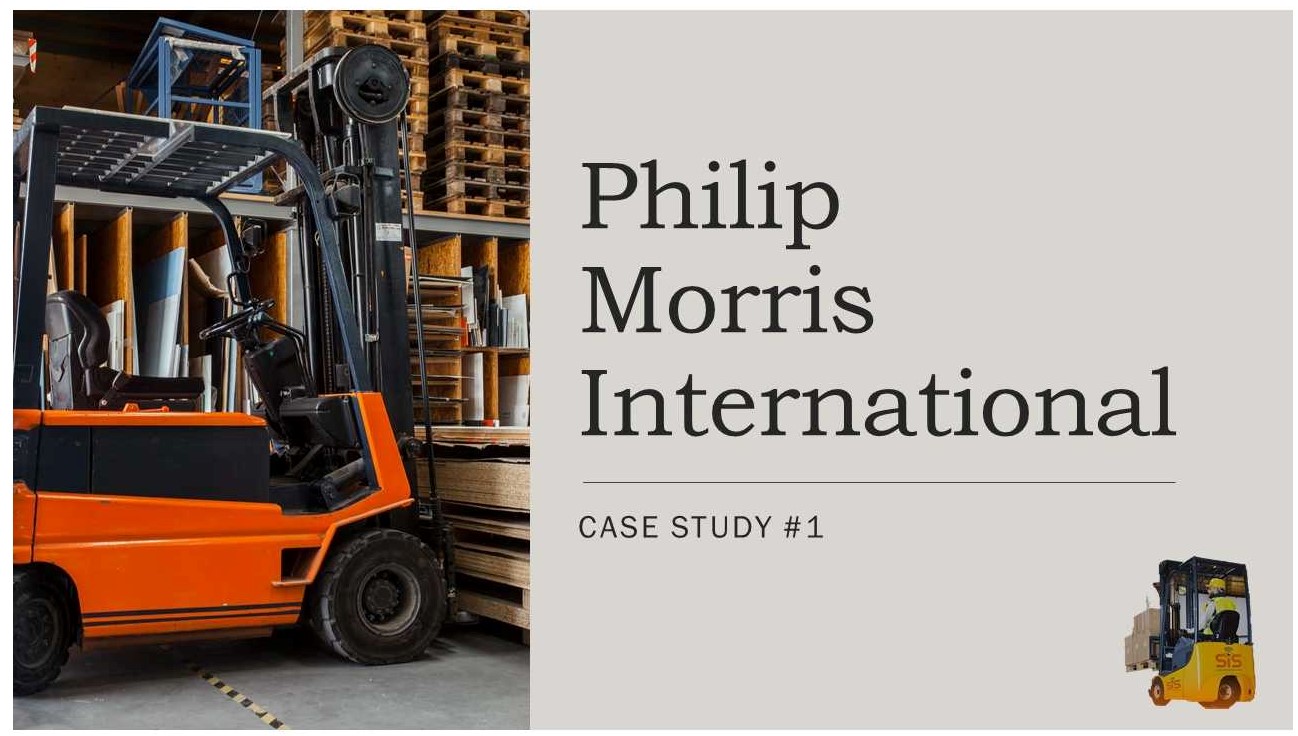 “ON-THE-WORKPLACE ACCIDENTS HAVE BEEN ELIMINATED AND A 20-25% DECREASE IN FORKLIFTS’ REPAIR COSTS WAS OBTAINED”
